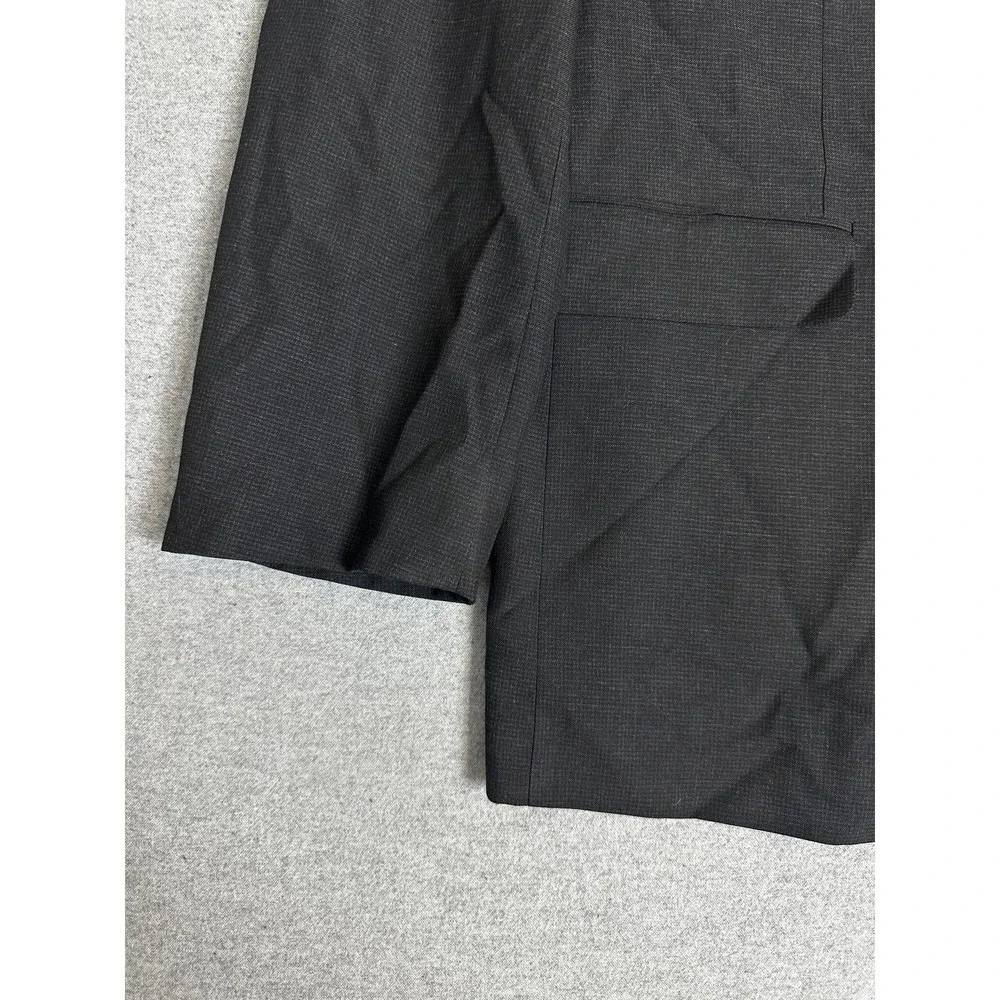Banana Republic Blazer Mens‎ 44 Regular Charcoal Tailored Slim Fit Two Button